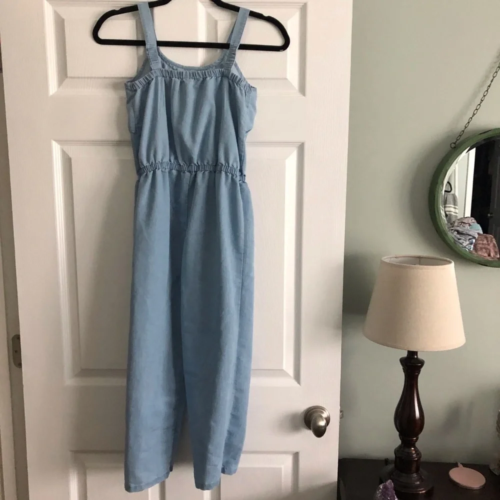 Nautica chambray full length jumper in size M